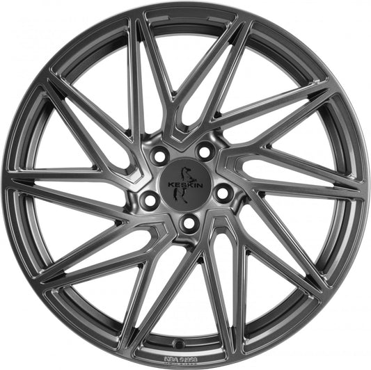 Keskin KT20 Future palladium painted 8.5x19 ET30 - LK5/100 ML57.1