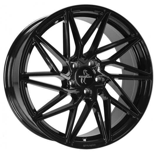 Keskin KT20 Future black painted 8.5x19 ET45 - LK5/112 ML72.6