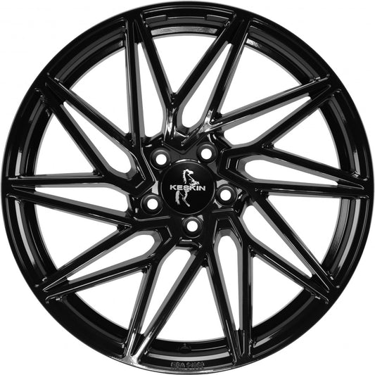 Keskin KT20 Future black painted 8.5x19 ET45 - LK5/112 ML72.6