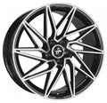 Keskin KT20 Future black front polish Alufelge 8.5x19 Zoll ET30 LK 5x100 ML57.1