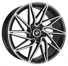 Keskin KT20 Future black front polish Alufelge 8.5x19 Zoll ET30 LK 5x100 ML57.1