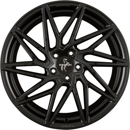 Keskin KT20 Future black painted Alufelge 8x18 Zoll ET30 LK 5x100 ML57.1 – Bild 3