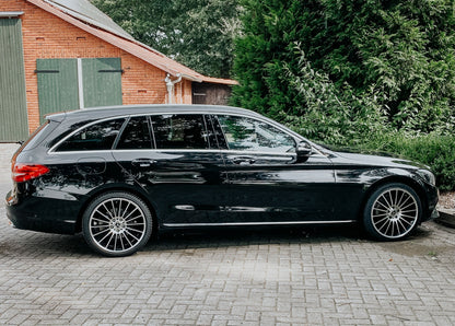 Keskin KT15 Speed black front polish 7x17 ET40 - LK5/114.3 ML72.6