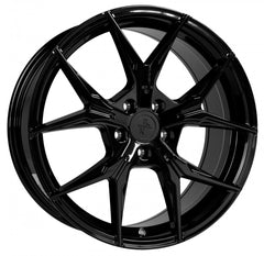 Keskin KT19 Angel black painted Alufelge 8x18 Zoll ET40 LK 5x114.3 ML72.6