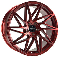 Keskin KT20 Future candy red Alufelge 8.5x19 Zoll ET45 LK 5x112 ML72.6