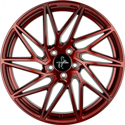 Keskin KT20 Future candy red 8.5x19 ET45 - LK5/112 ML72.6