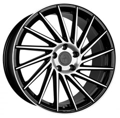 Keskin KT17 Hurricane black front polish Alufelge 9x20 Zoll ET30 LK 5x112 ML72.6