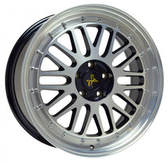 Keskin KT22 Retro black front polish Alufelge 8.5x19 Zoll ET30 LK 5x100 ML57.1