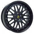 Keskin KT22 Retro matt black painted Alufelge 8.5x19 Zoll ET30 LK 5x112 ML72.6