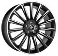 Keskin KT18 Turbo matt black lip polish Alufelge 7x17 Zoll ET35 LK 5x120 ML72.6