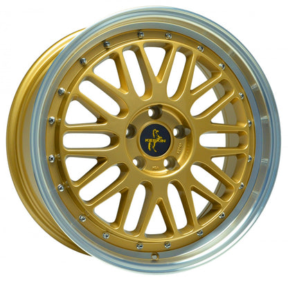 Keskin KT22 Retro gold lip polish 8.5x19 ET30 - LK5/100 ML57.1