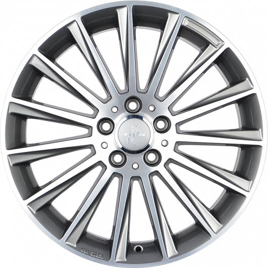 Keskin KT18 Turbo palladium front polish 10x22 ET58 - LK5/130 ML84.1