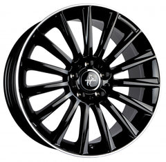 Keskin KT18 Turbo black lip polish Alufelge 7x17 Zoll ET35 LK 5x120 ML72.6