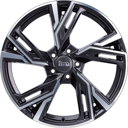 MAM RS5 paladium front polish 8x18 ET30 - LK5/112 ML66.5