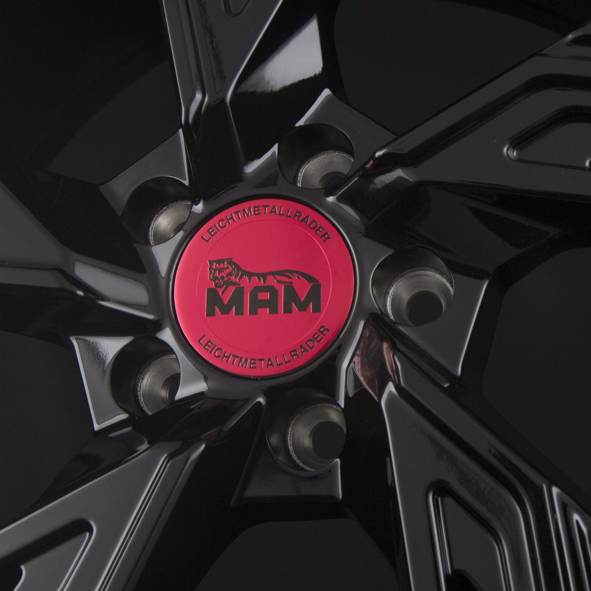 MAM RS5 black painted Alufelge 8.5x20 Zoll ET40 LK 5x108 ML72.6 – Bild 6