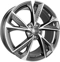 MAM RS6 paladium front polish Alufelge 8x18 Zoll ET30 LK 5x112 ML66.6