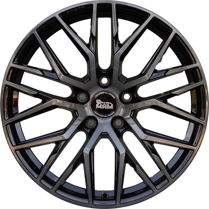 MAM RS4 gun metal brushed 8.5x20 ET30 - LK5/112 ML72.6