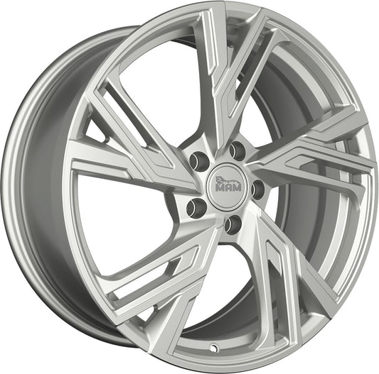 MAM RS5 silver painted 8.5x20 ET35 - LK5/120 ML72.6