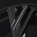 MAM RS5 black painted Alufelge 7.5x17 Zoll ET35 LK 5x100 ML63.4 – Bild 7