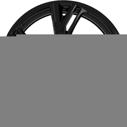 MAM RS5 black painted 7.5x17 ET45 - LK5/114.3 ML72.6