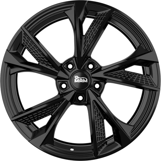 MAM RS6 black painted 7.5x17 ET45 - LK5/112 ML66.6