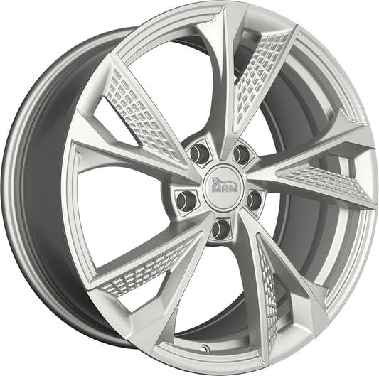 MAM RS6 silver painted 7x16 ET35 - LK5/120 ML72.6