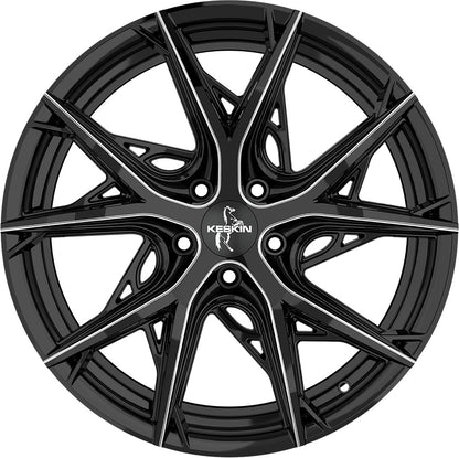 Keskin KT24 Thunder black secret diamond 8.5x19 ET40 - LK5/108 ML72.6
