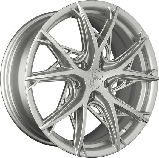 Keskin KT24 Thunder silver painted Alufelge 8.5x19 Zoll ET40 LK 5x108 ML72.6