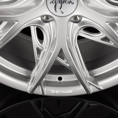 Keskin KT24 Thunder silver painted Alufelge 8.5x19 Zoll ET40 LK 5x108 ML72.6 – Bild 7