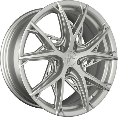 Keskin KT24 Thunder silver painted 8.5x19 ET45 - LK5/112 ML66.6