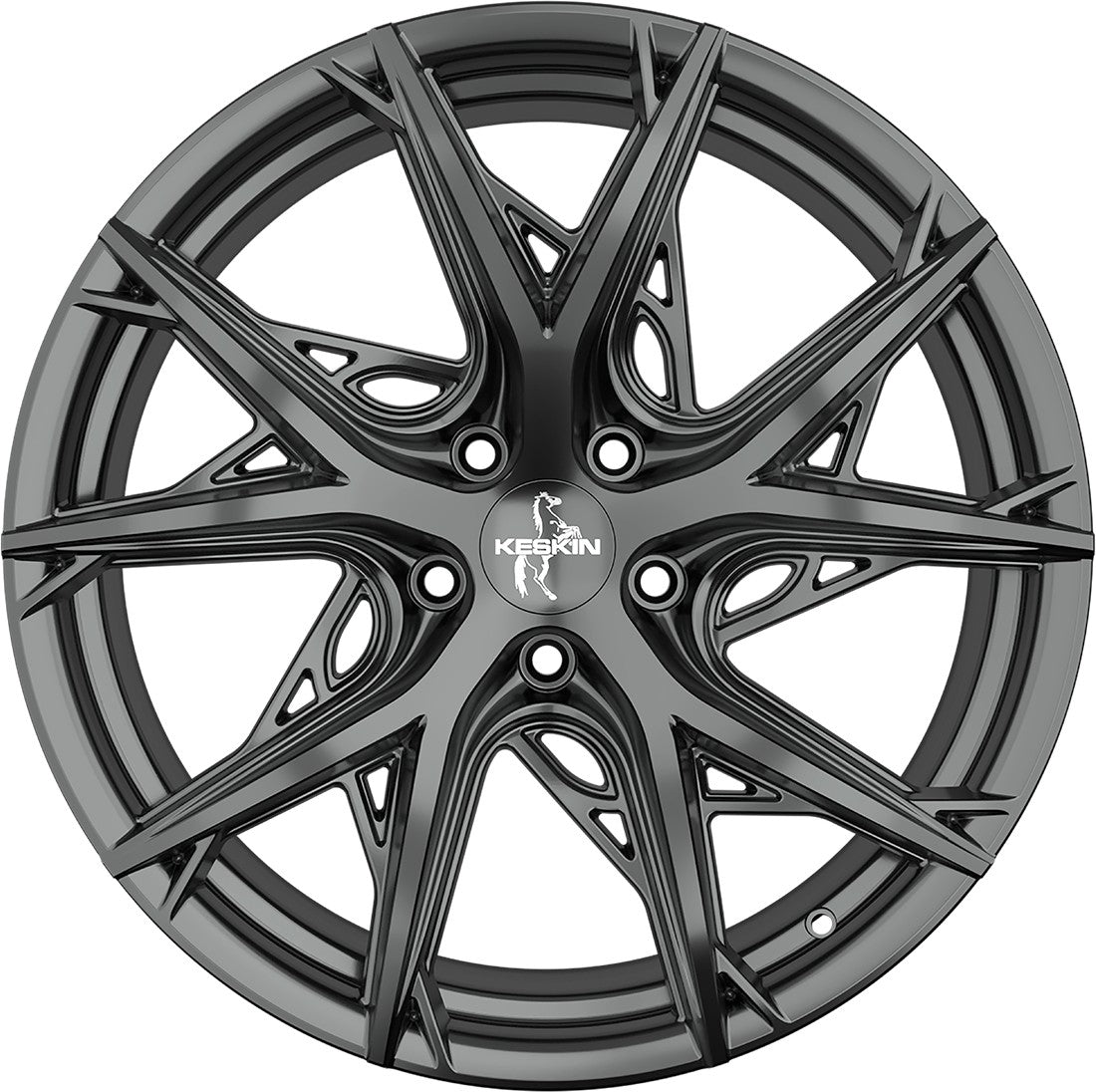 Keskin KT24 Thunder palladium painted 8.5x19 ET45 - LK5/114.3 ML72.6