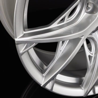 Keskin KT24C Thunder silver painted Alufelge 8.5x19 Zoll ET35 LK 5x114.3 ML72.6 – Bild 6