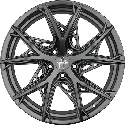 Keskin KT24C Thunder palladium painted Alufelge 8.5x19 Zoll ET35 LK 5x120 ML72.6