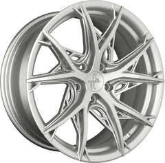 Keskin KT24C Thunder silver painted Alufelge 8.5x19 Zoll ET35 LK 5x120 ML72.6