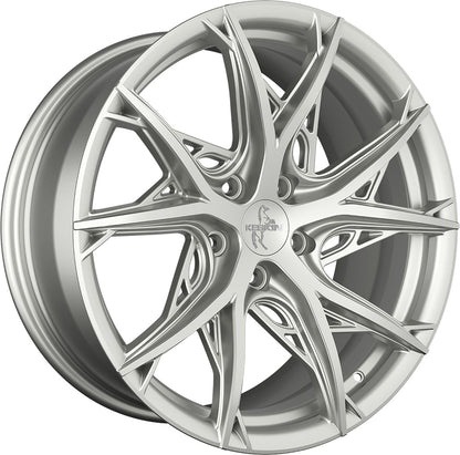 Keskin KT24C Thunder silver painted 8.5x19 ET35 - LK5/120 ML72.6