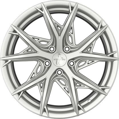 Keskin KT24C Thunder silver painted 8.5x19 ET35 - LK5/120 ML72.6