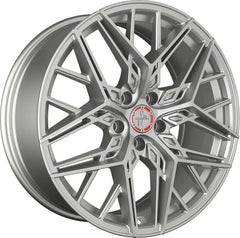 Keskin KT25 Pearl silver painted Alufelge 8.5x20 Zoll ET42 LK 5x112 ML66.6