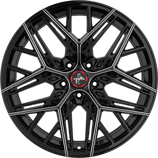 Keskin KT25 Pearl black secret diamond 8.5x20 ET35 - LK5/114.3 ML72.6