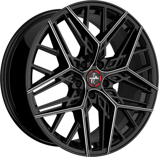 Keskin KT25 Pearl black secret diamond 8.5x20 ET45 - LK5/114.3 ML72.6