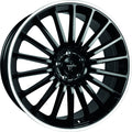 Keskin KT15 Speed black lip polish Alufelge 7x16 Zoll ET35 LK 4x100 ML63.4