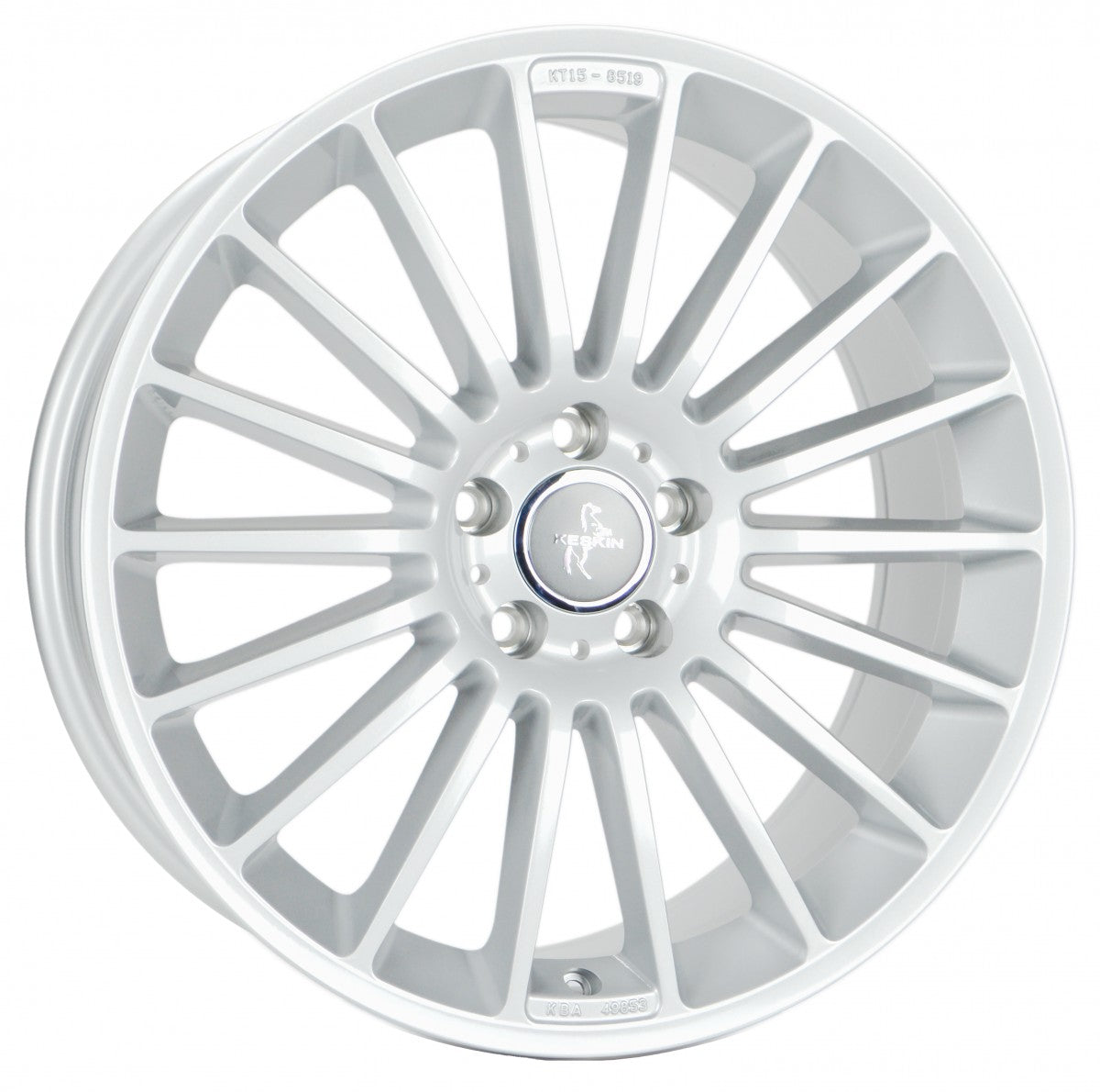 Keskin KT15 Speed silver painted 7x16 ET35 - LK4/100 ML63.4