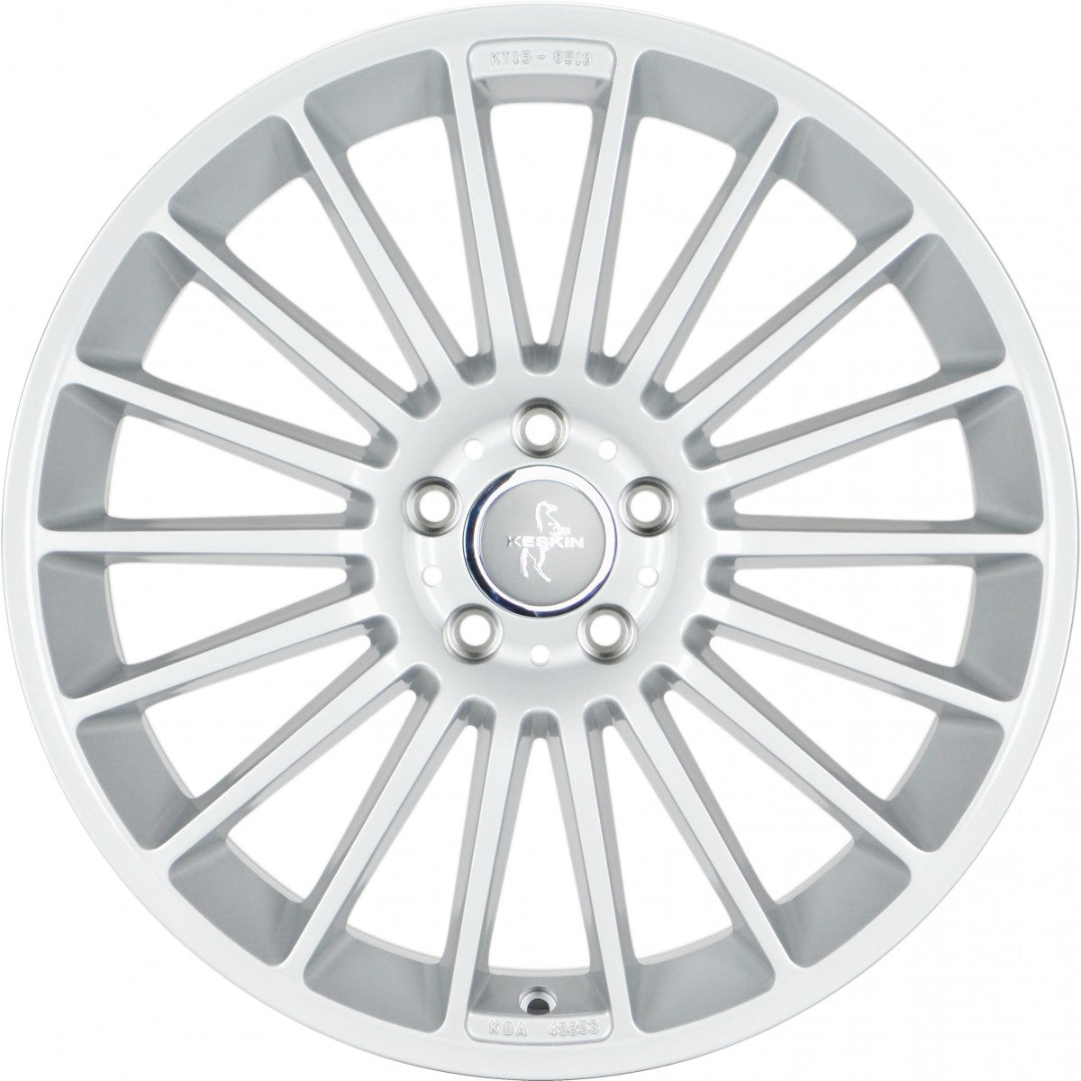 Keskin KT15 Speed silver painted 7x16 ET40 - LK5/108 ML72.6