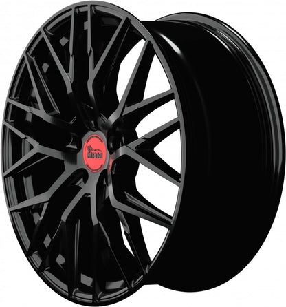 MAM RS4 black painted Alufelge 7x16 Zoll ET38 LK 5x112 ML66.6 – Bild 7