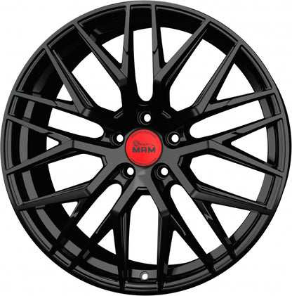 MAM RS4 black painted Alufelge 7x16 Zoll ET35 LK 5x120 ML72.6 – Bild 5