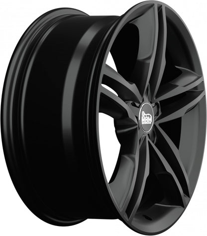 MAM A1 black painted Alufelge 8x19 Zoll ET30 LK 5x112 ML66.5 – Bild 4