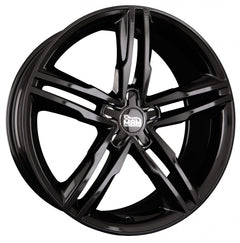 MAM A1 black painted Alufelge 8x18 Zoll ET30 LK 5x112 ML66.5