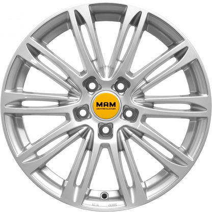 MAM A4 silver painted 8x19 ET45 - LK5/112 ML66.5