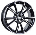 MAM A5 black front polish Alufelge 8x19 Zoll ET30 LK 5x112 ML66.6