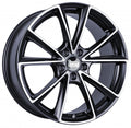 MAM A5 matt black front polish Alufelge 8x18 Zoll ET35 LK 5x112 ML66.6