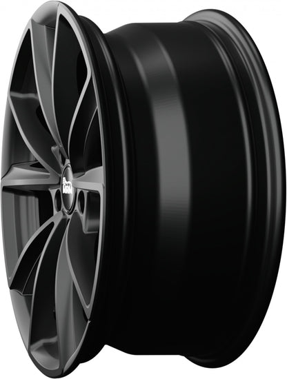 MAM A5 matt black painted 8x19 ET45 - LK5/112 ML66.6
